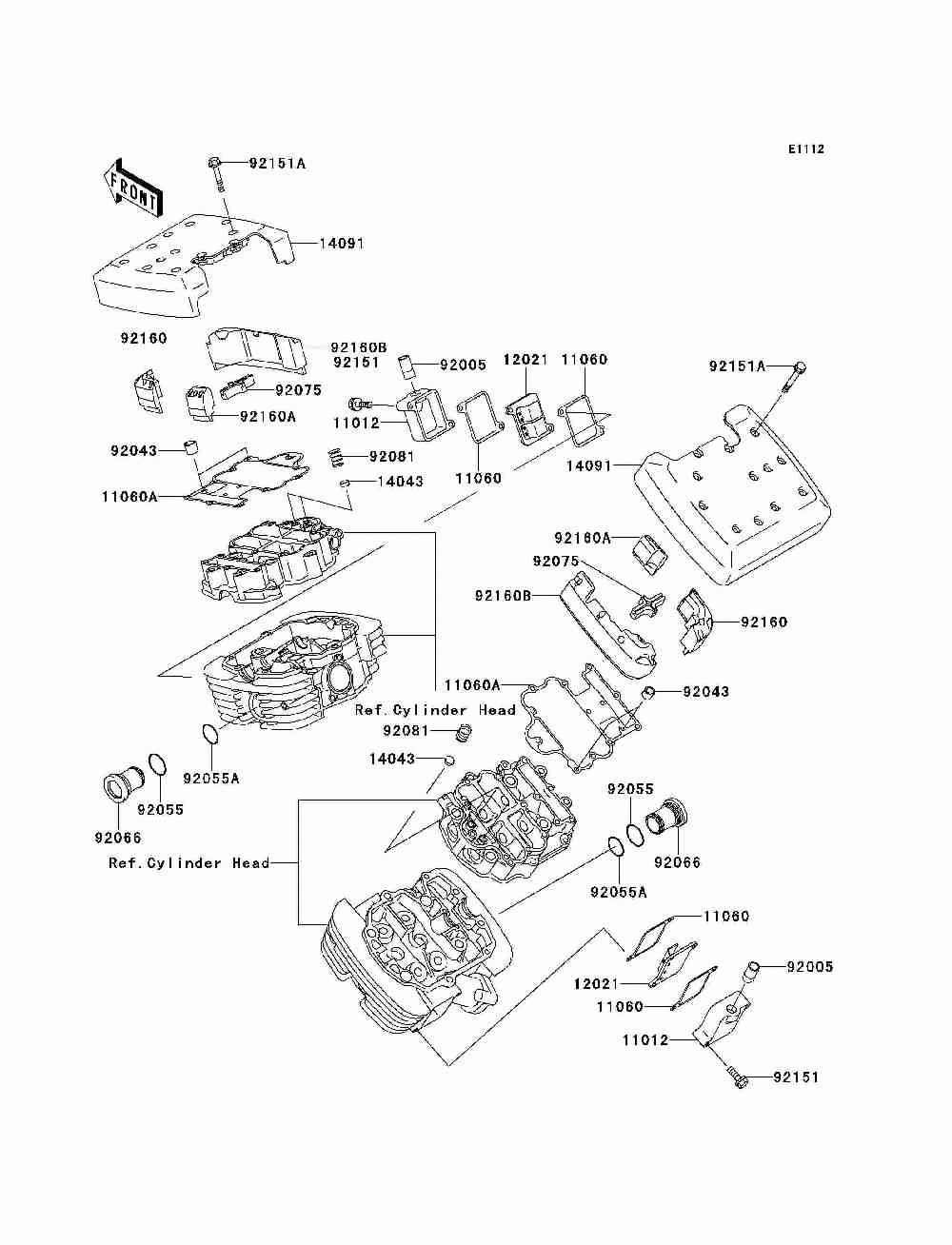 Cylinder head cover