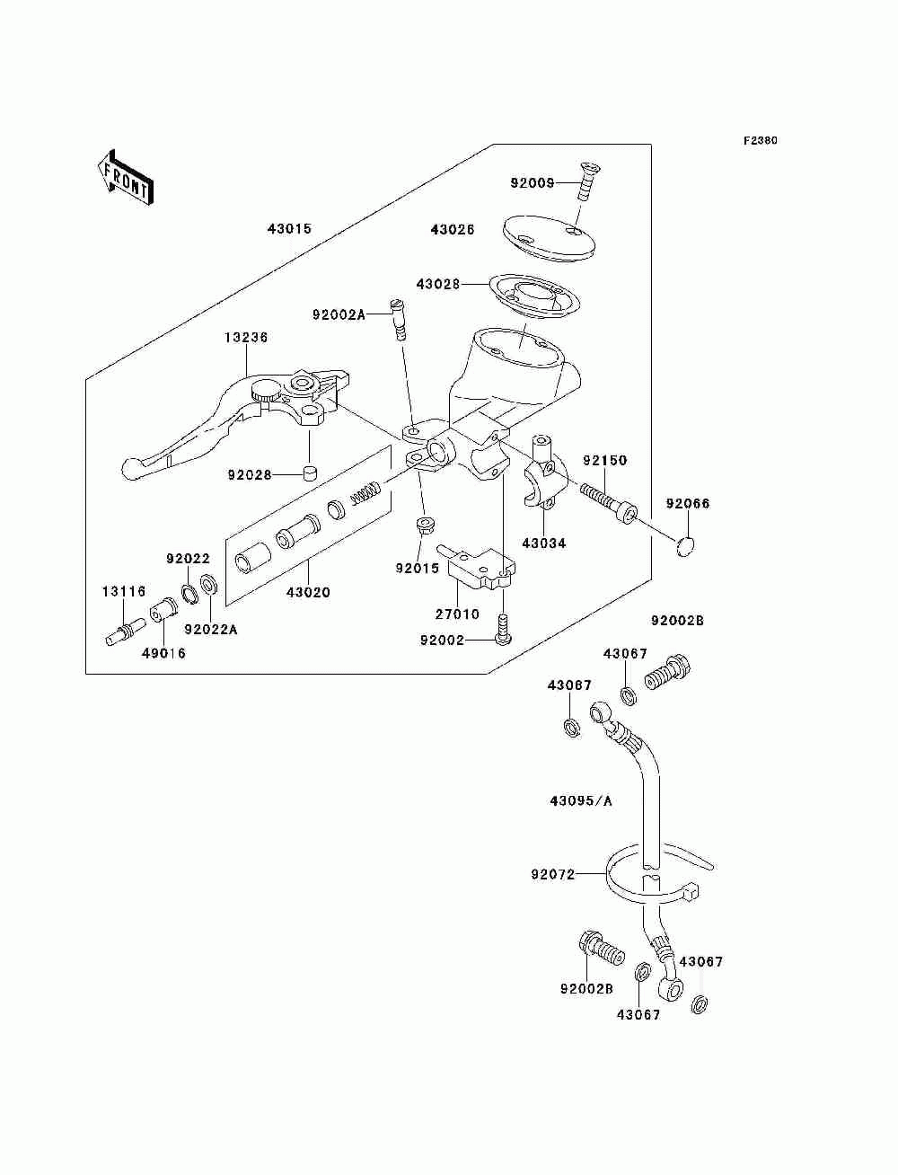 Clutch master cylinder