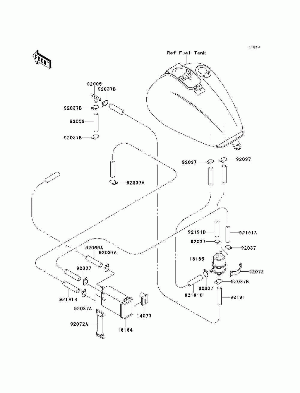 Fuel evaporative system