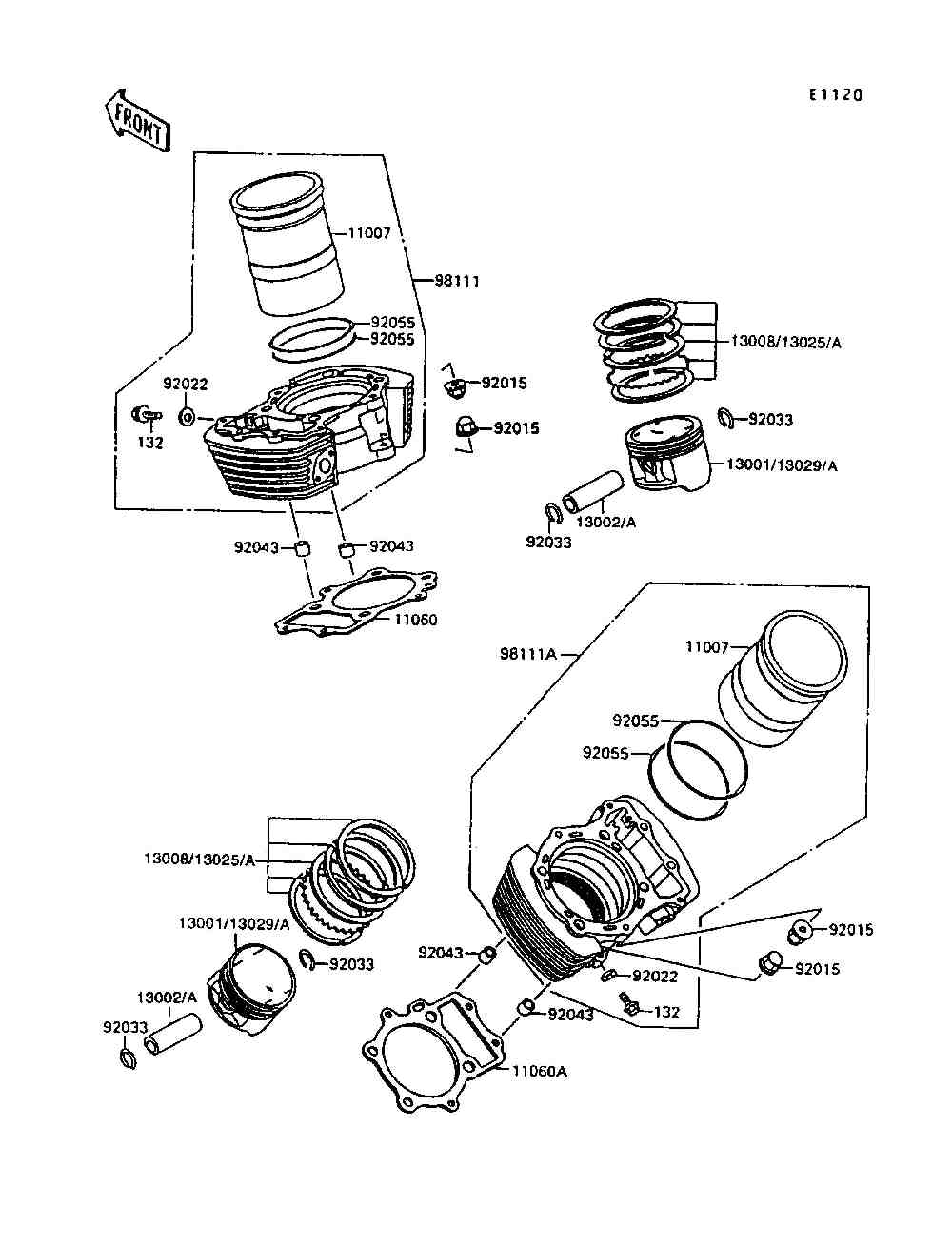 Cylinder  piston(s)