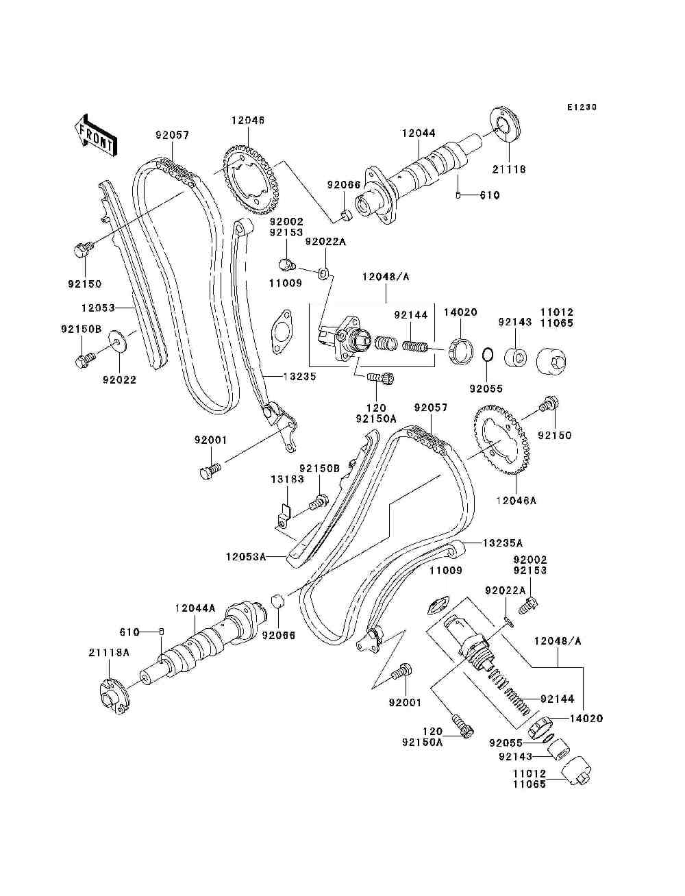 Camshaft(s)  tensioner