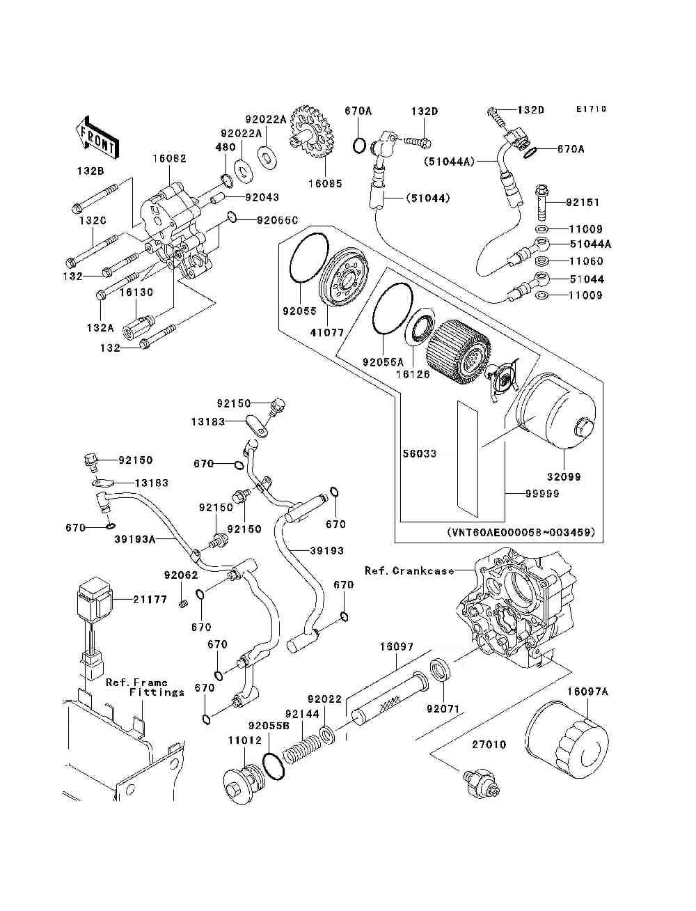 Oil pump  oil filter