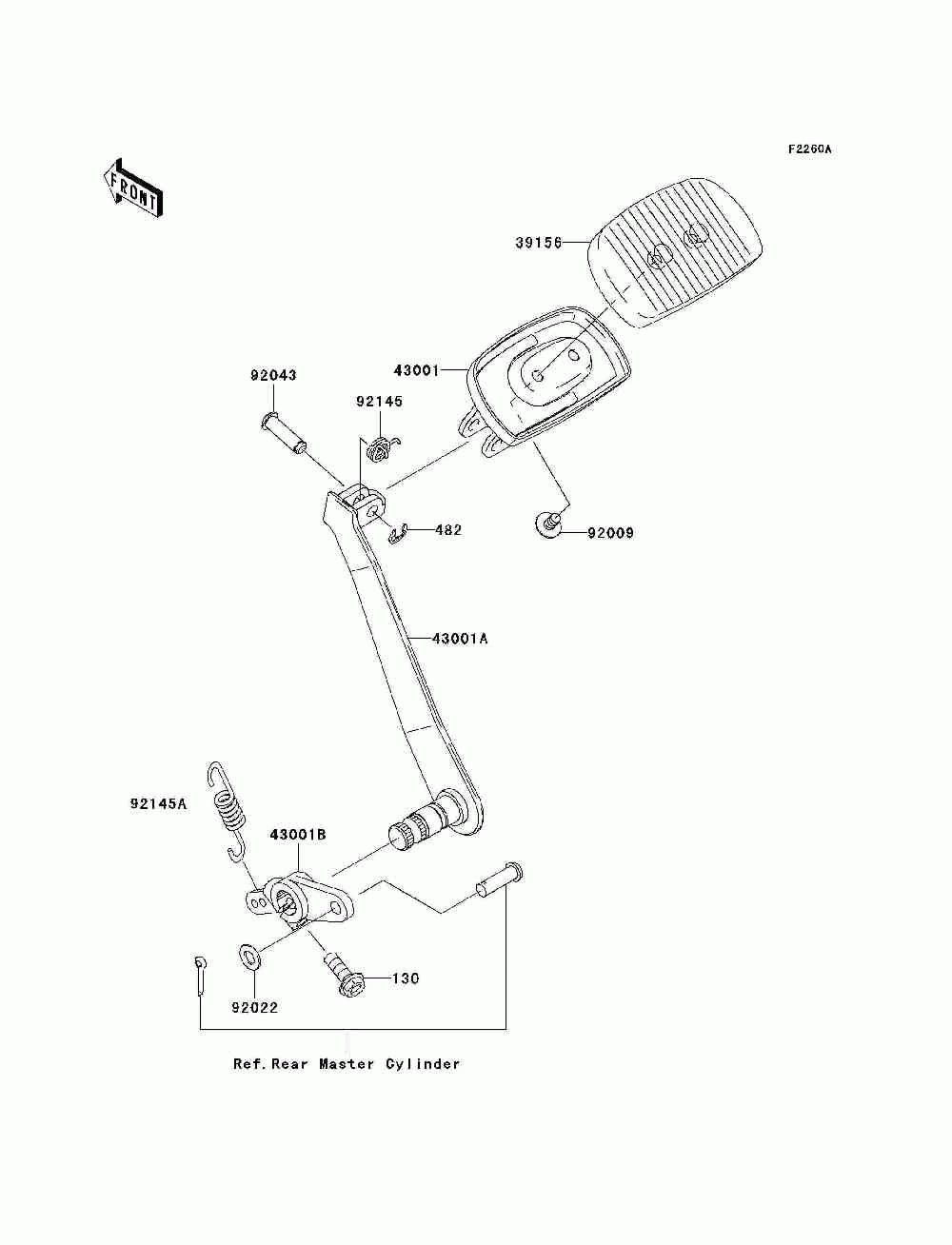 Brake pedal_torque link(a3)