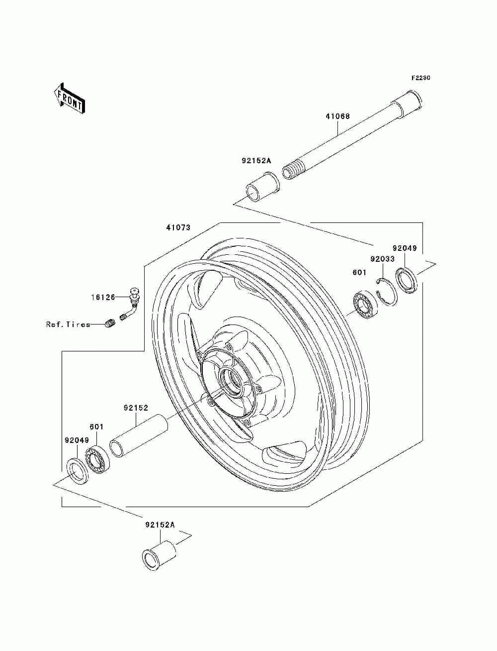 Front wheel