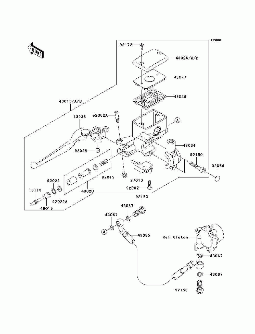 Clutch master cylinder