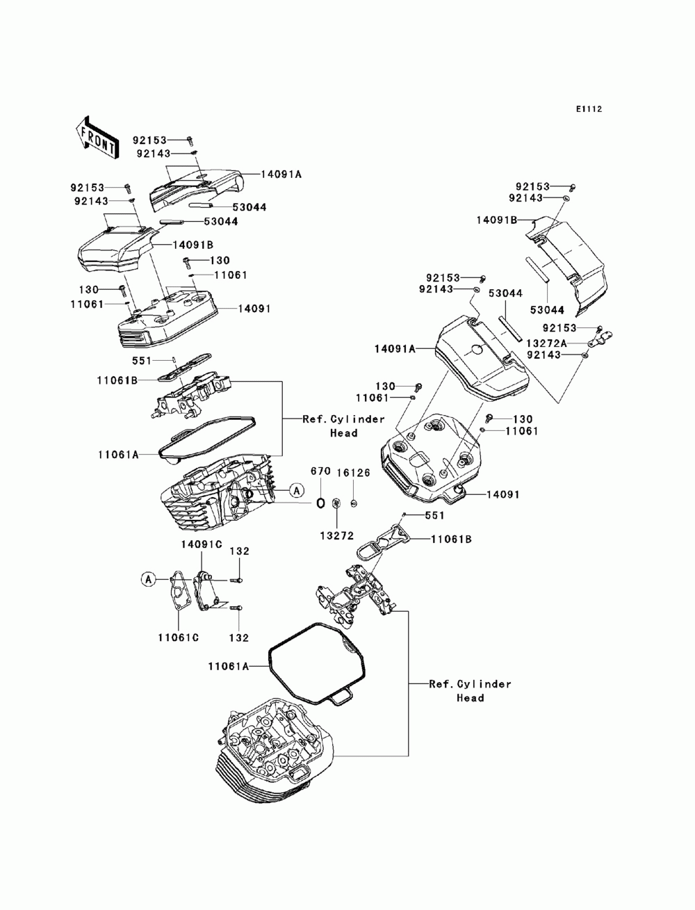 Cylinder head cover