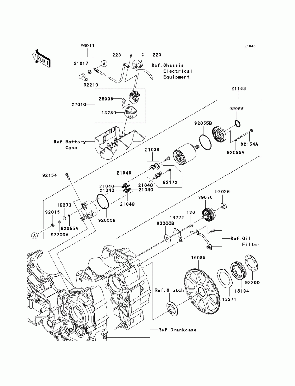 Starter motor