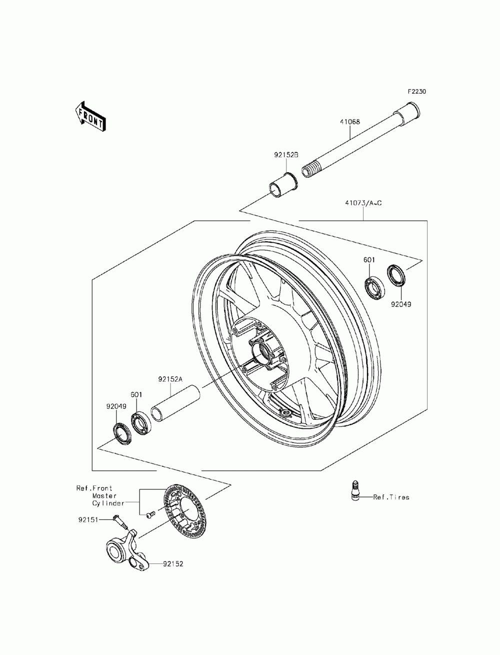 Front wheel