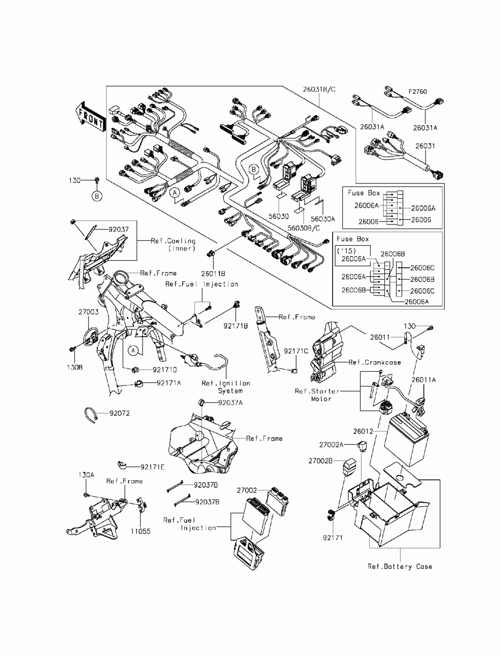 Chassis electrical equipment