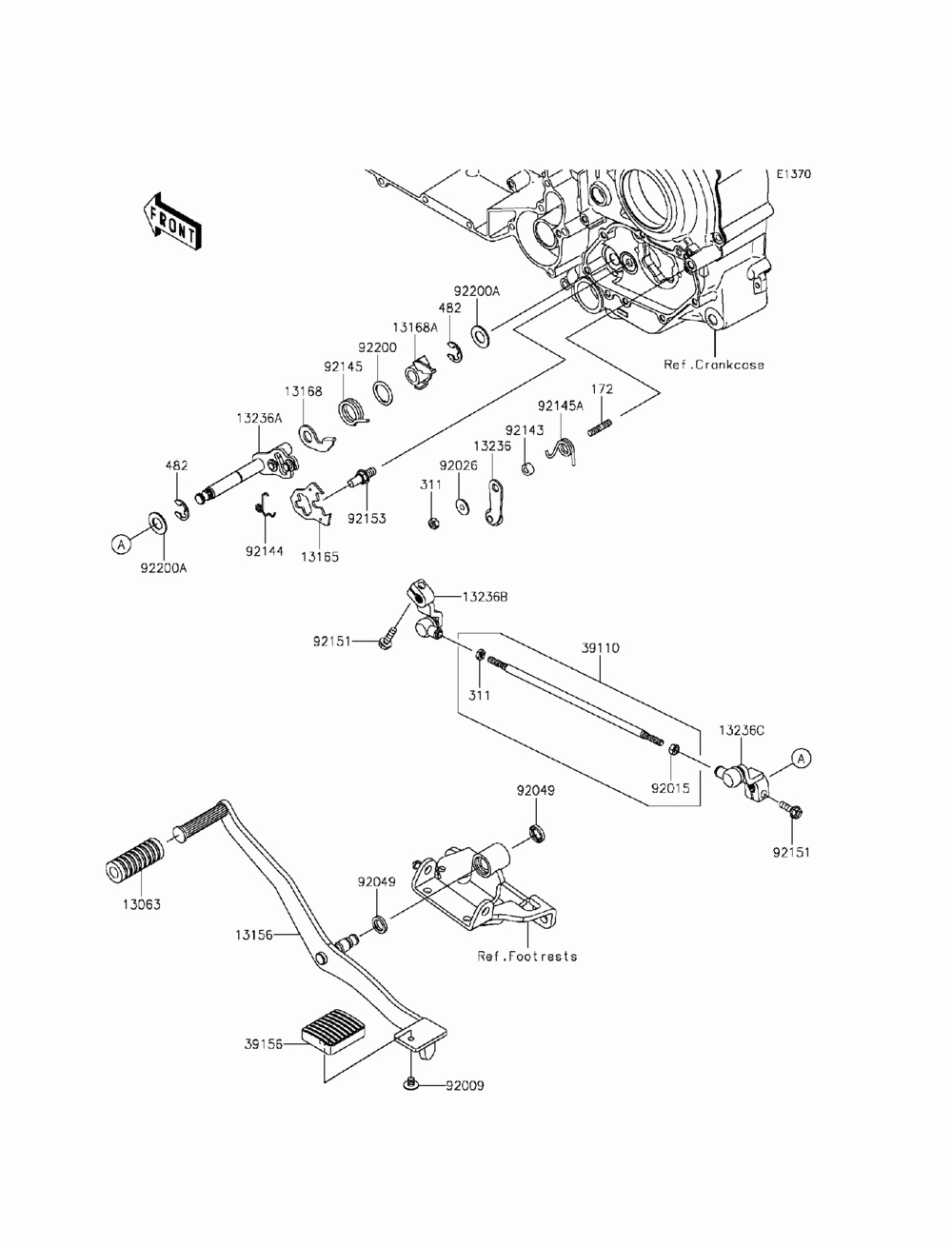 Gear change mechanism