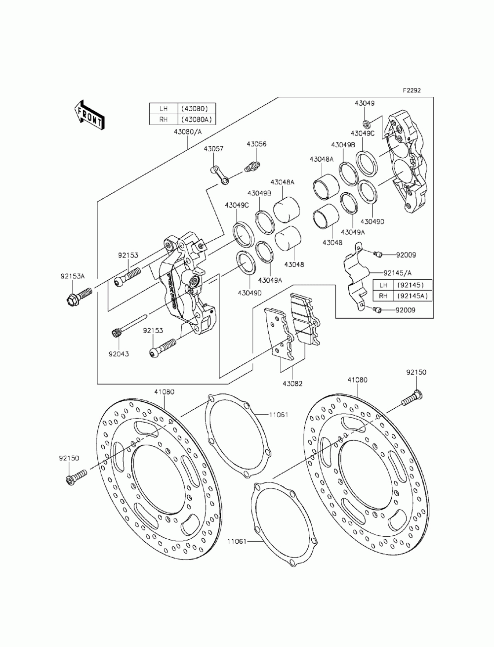 Front brake