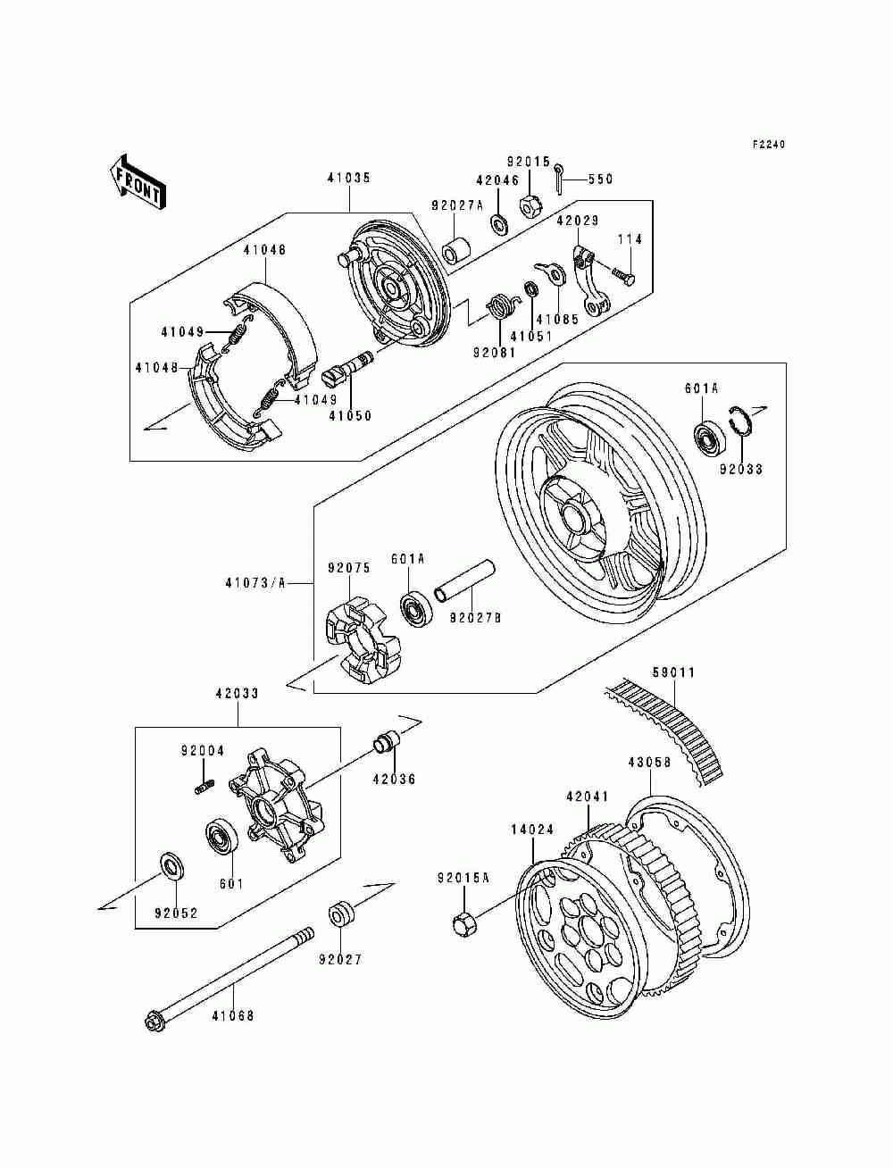 Rear wheel_chain_coupling