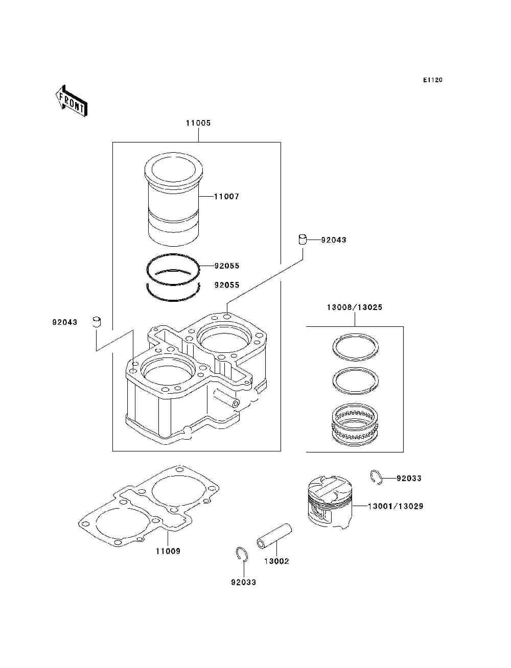 Cylinder  piston(s)