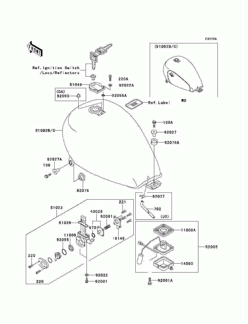 Fuel tank(vn750-a19)