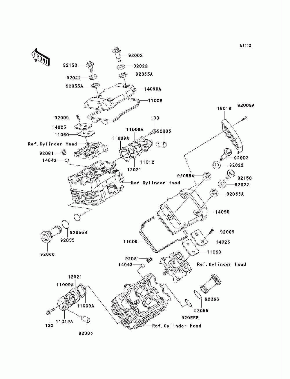 Cylinder head cover