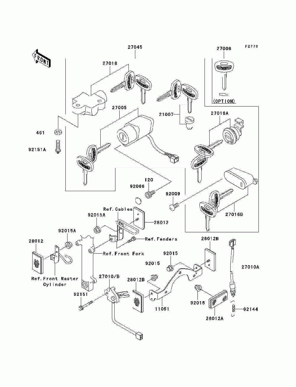 Ignition switch_locks_reflectors