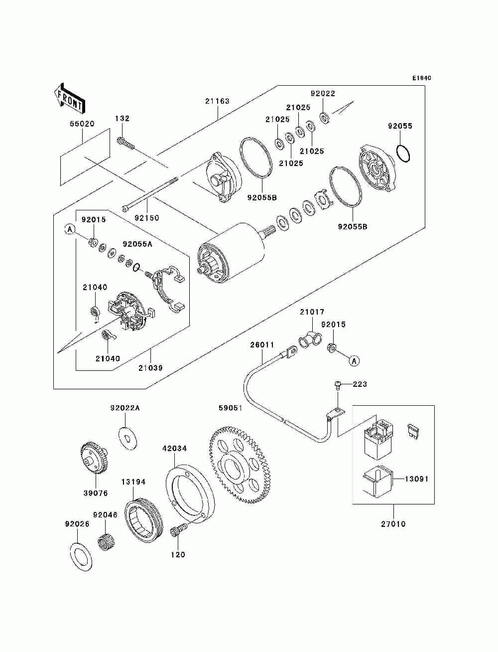 Starter motor