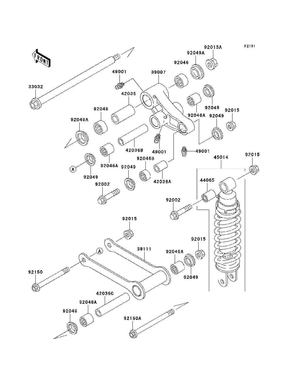 Suspension  shock absorber