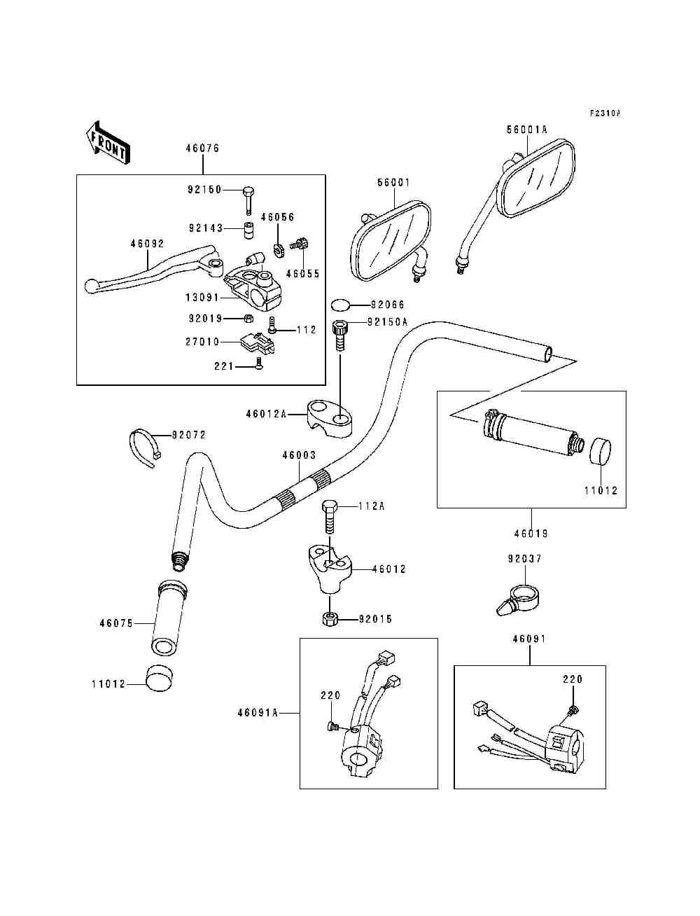 Handlebar(vn800-a3  a4  a5)