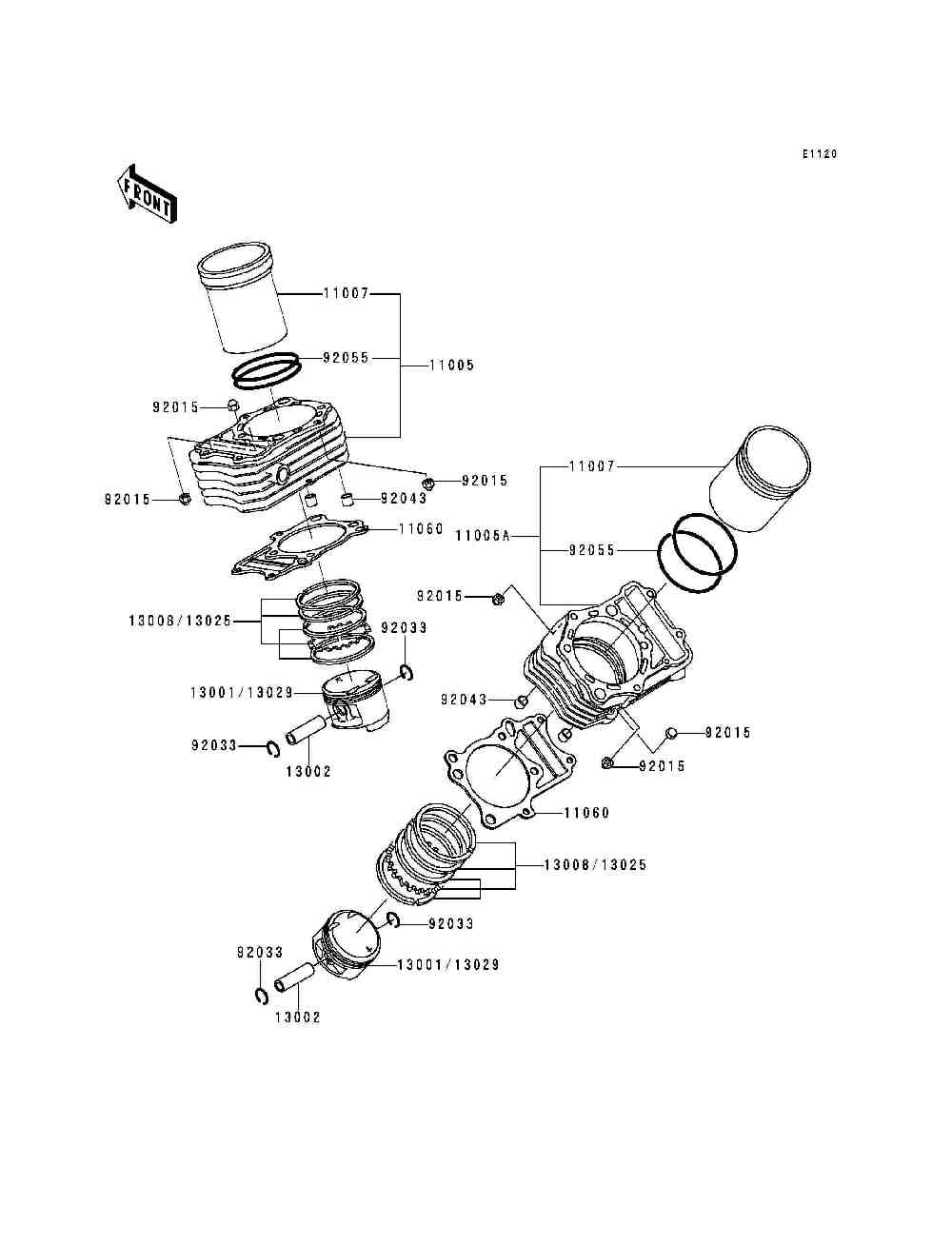 Cylinder  piston(s)