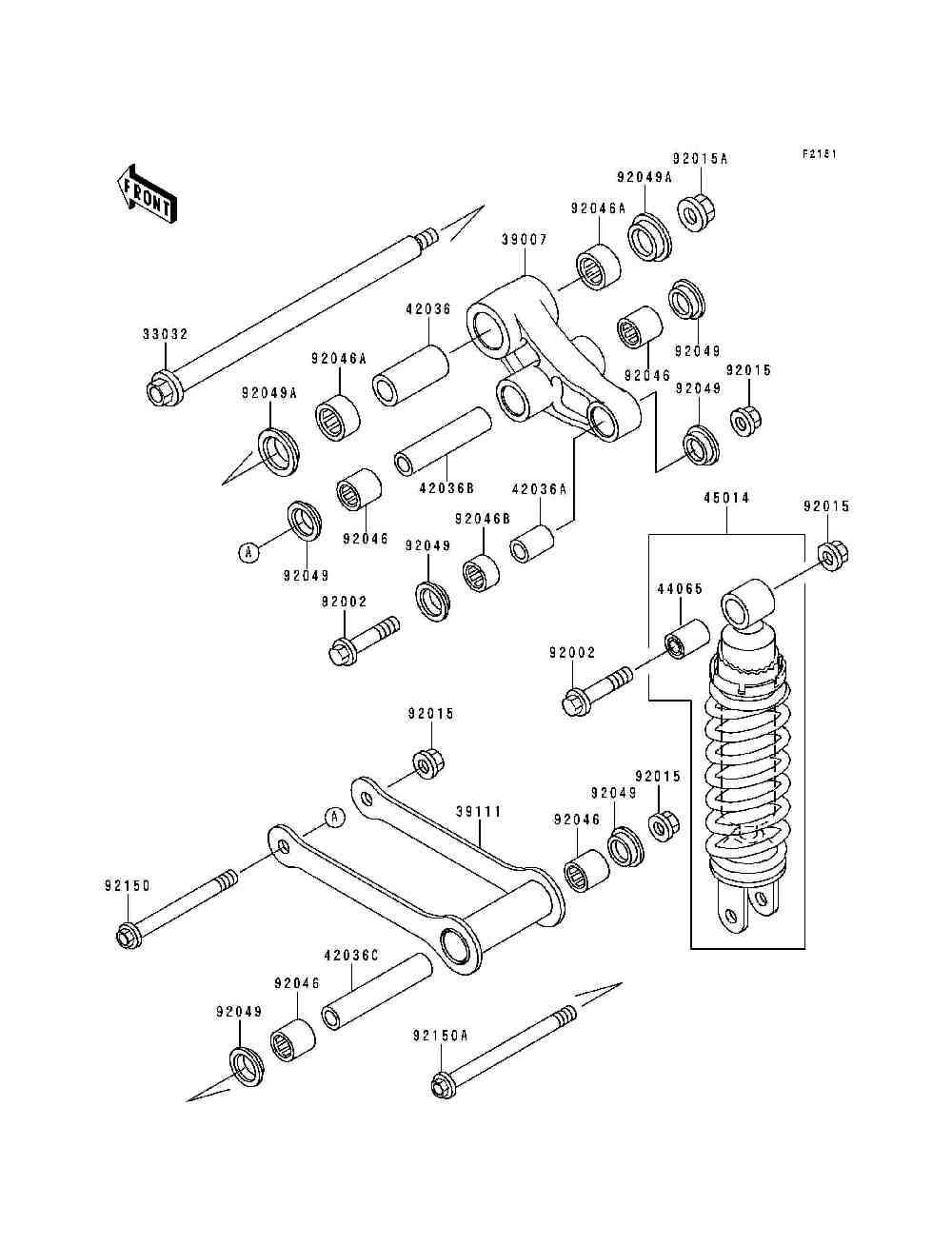 Suspension  shock absorber