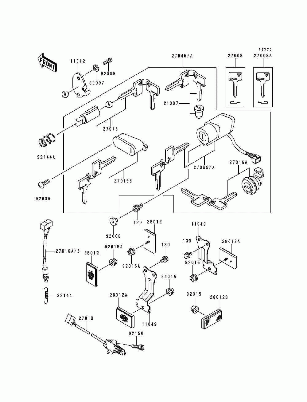 Ignition switch_locks_reflectors