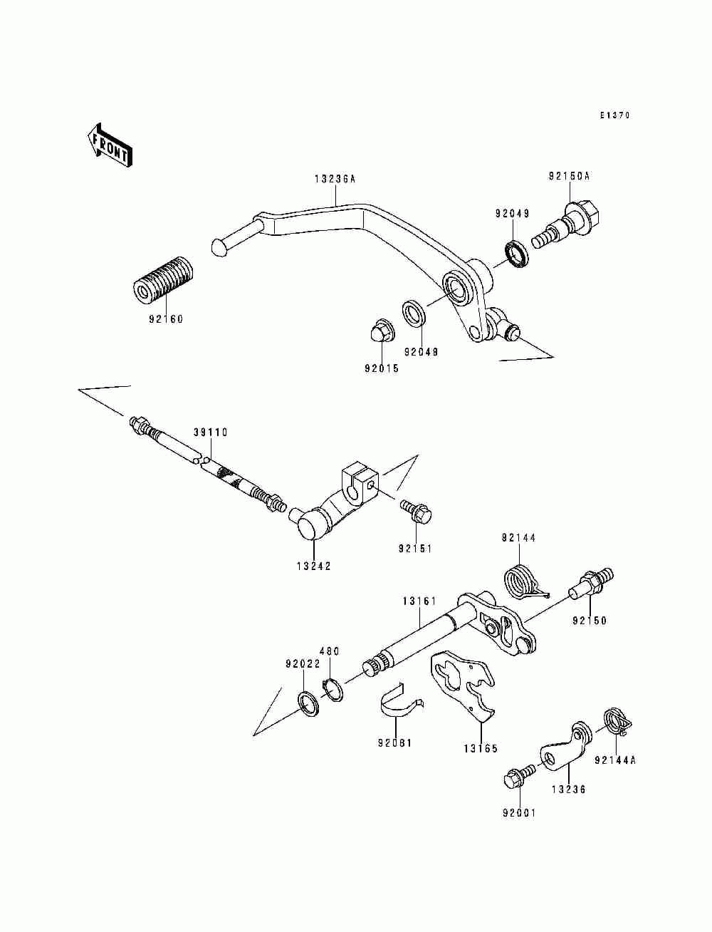 Gear change mechanism