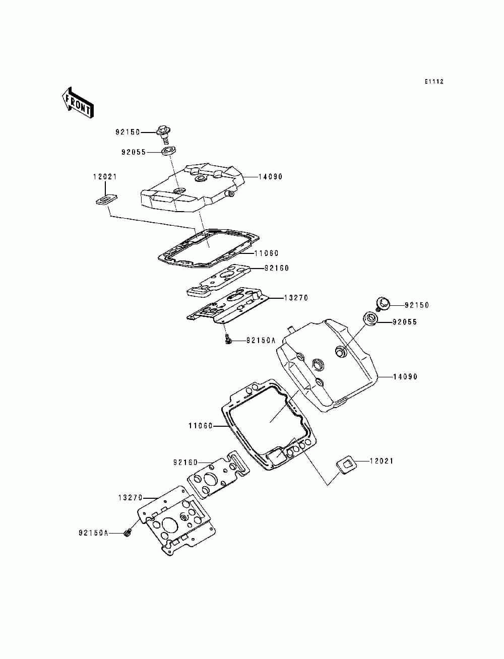 Cylinder head cover