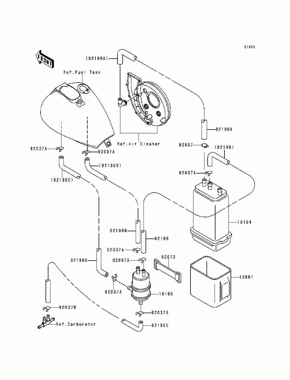 Fuel evaporative system