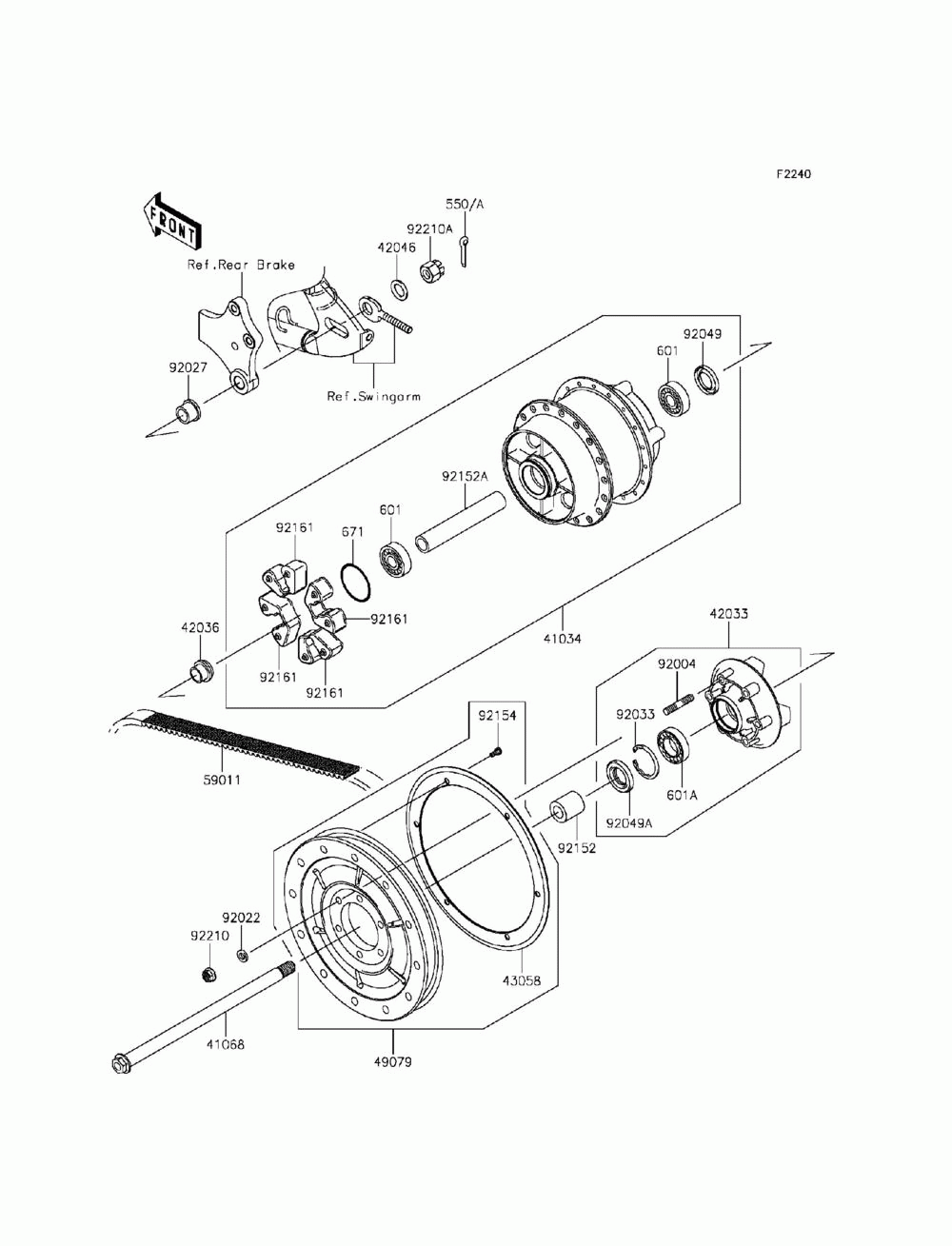 Rear wheel_chain