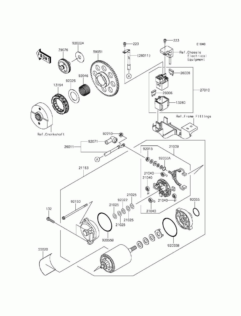 Starter motor