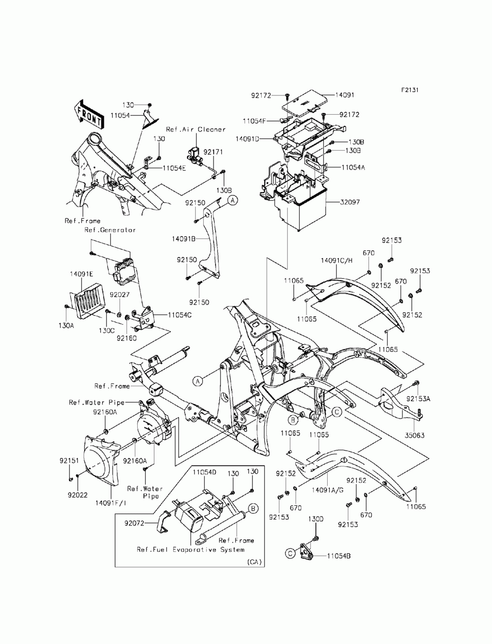 Frame fittings