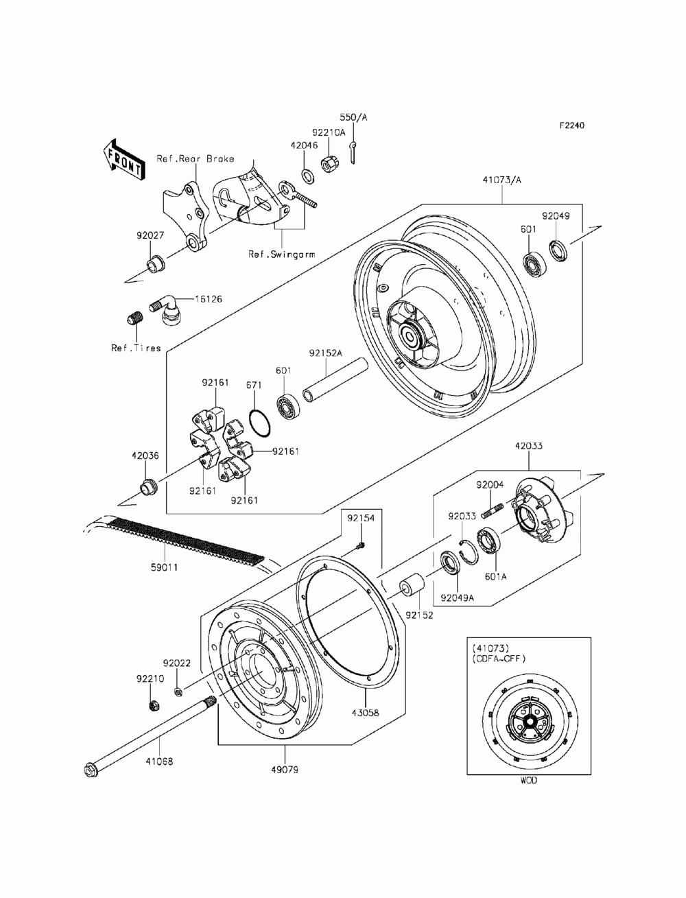 Rear wheel_chain