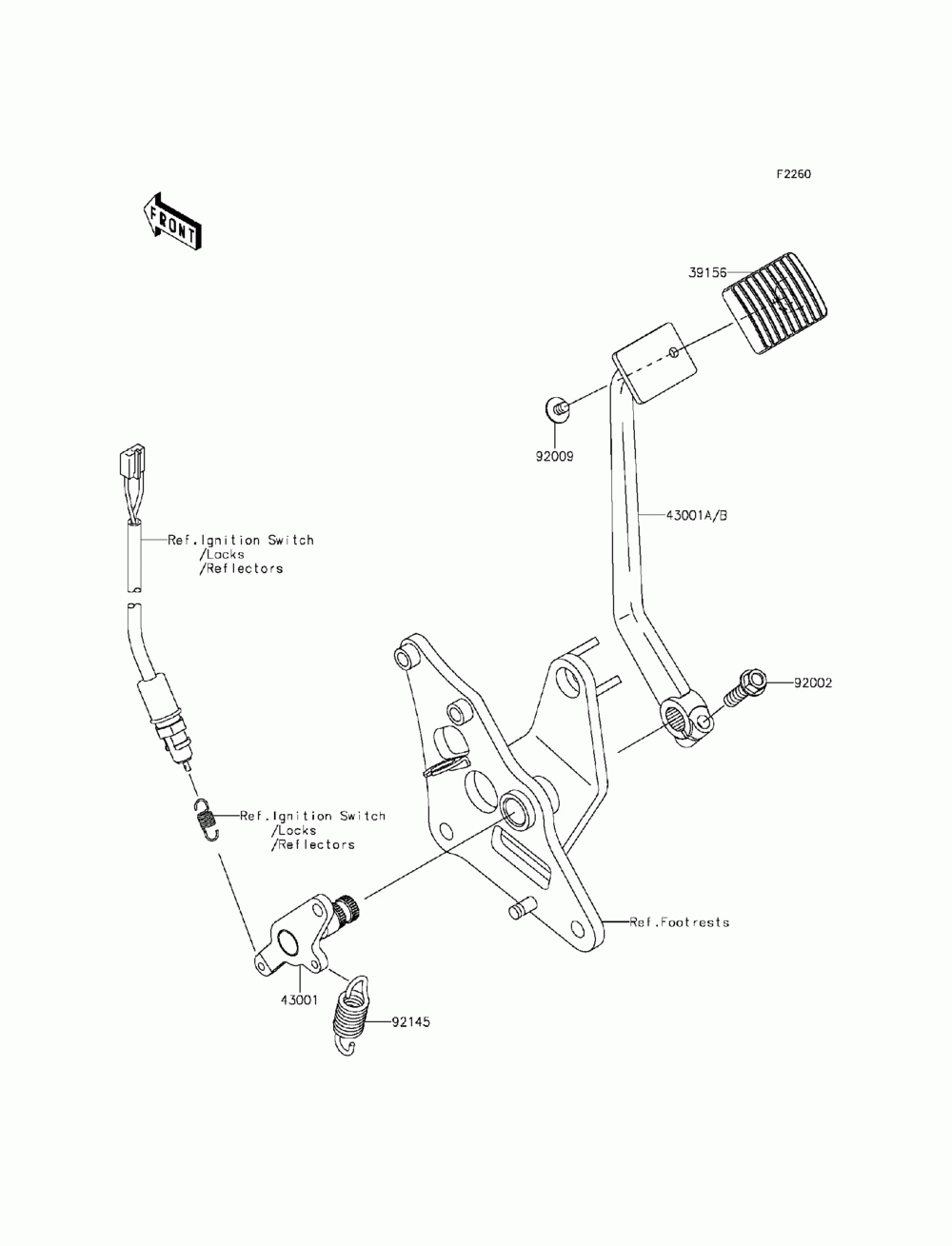 Brake pedal_torque link