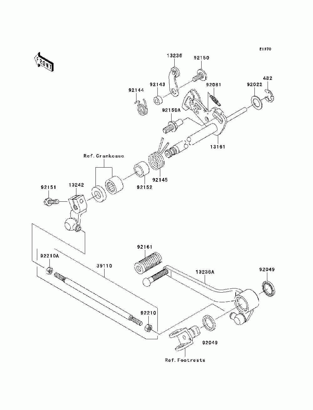 Gear change mechanism