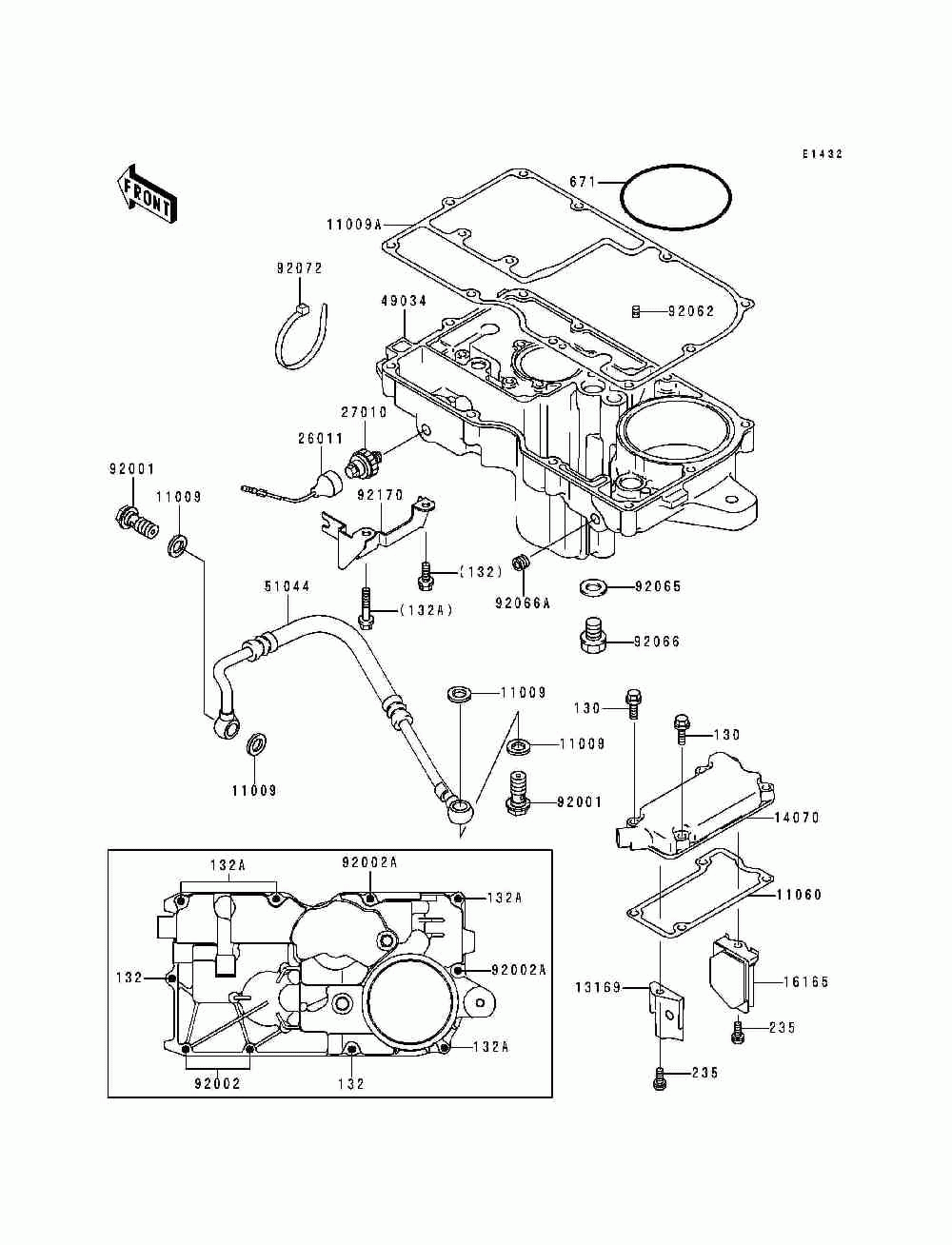 Breather cover_oil pan