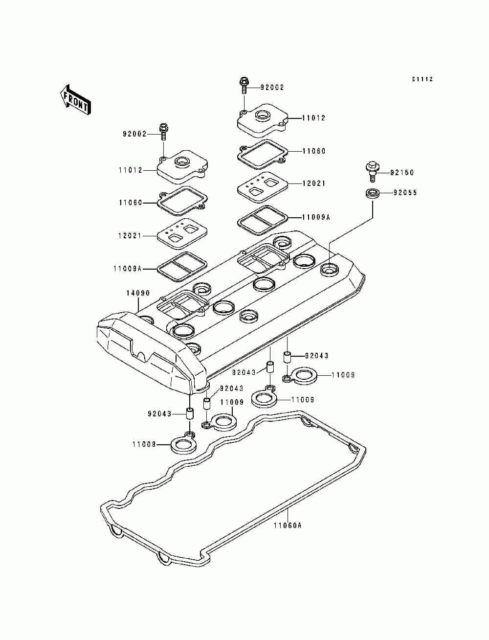 Cylinder head cover