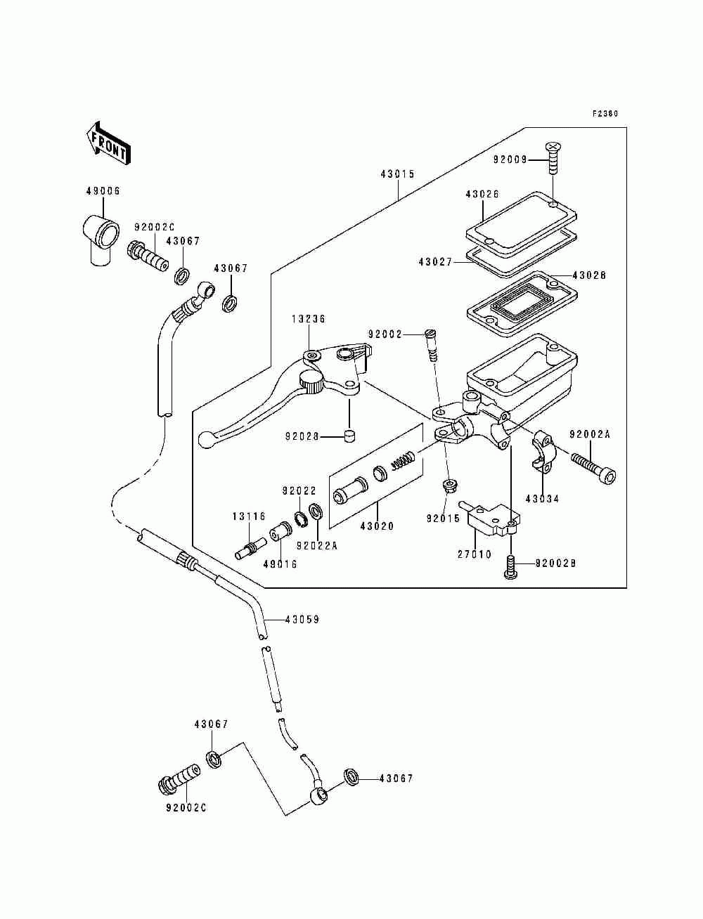 Clutch master cylinder