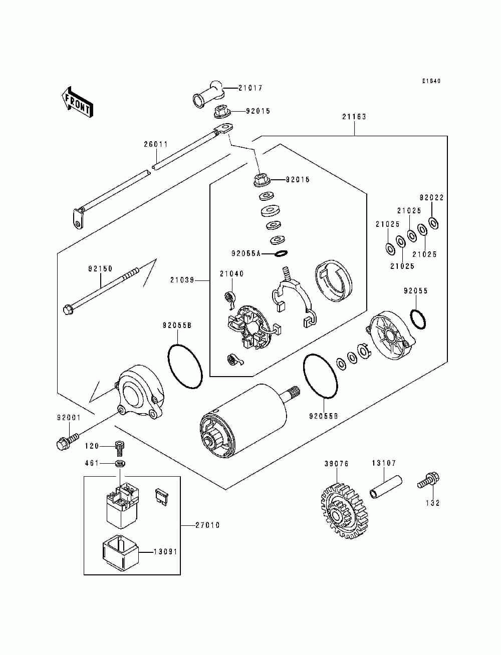 Starter motor