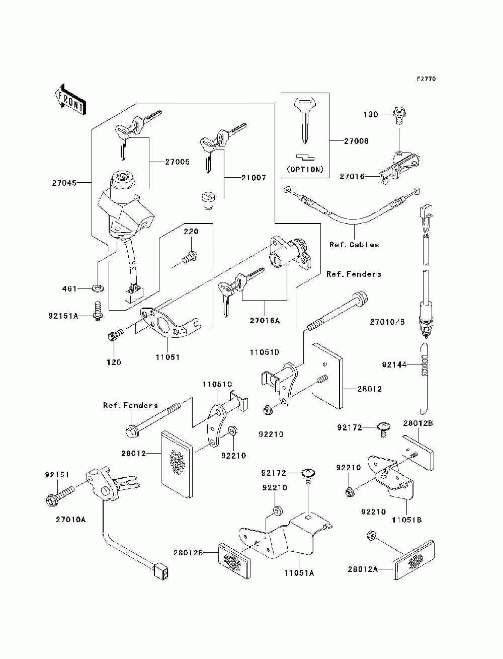 Ignition switch_locks_reflectors