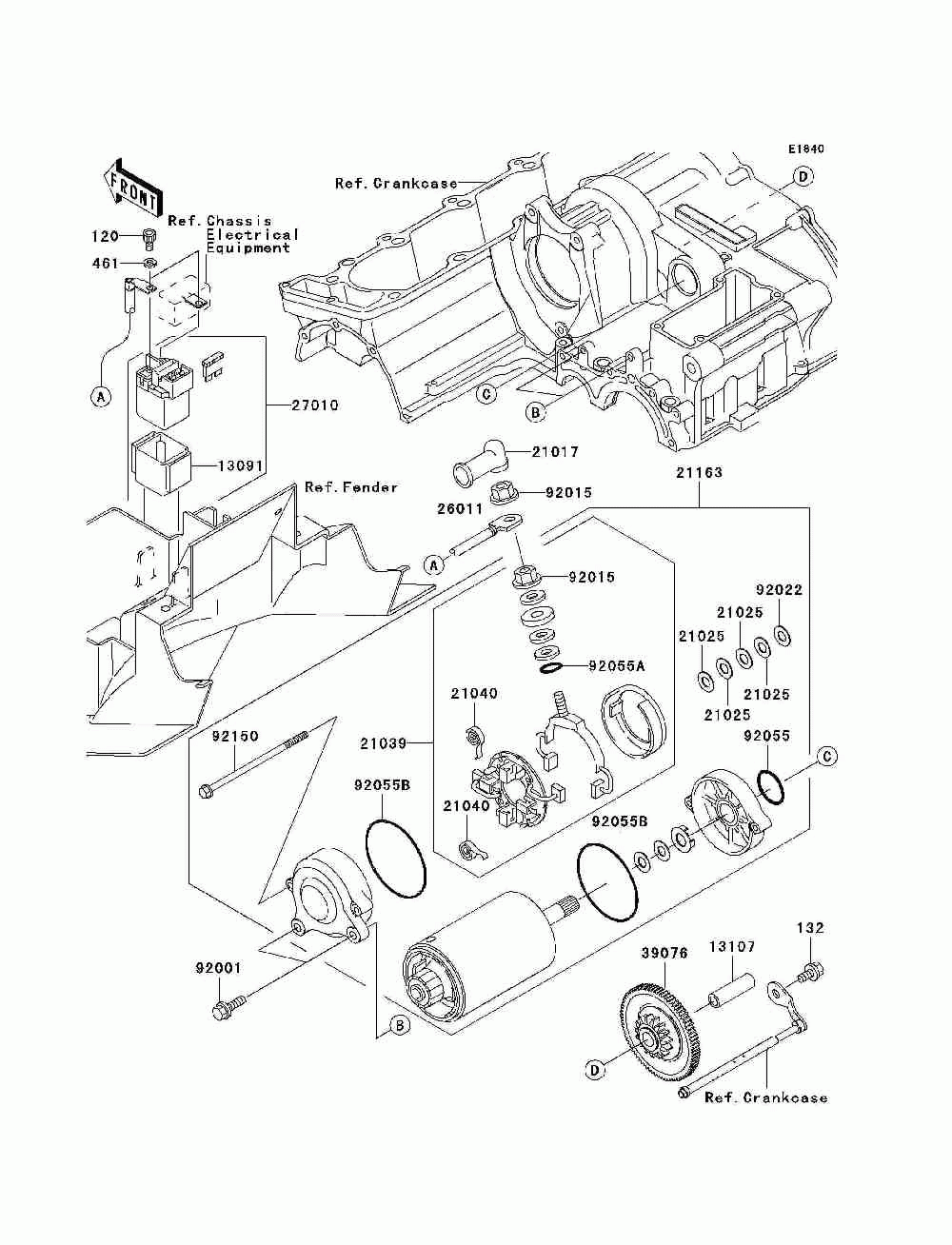 Starter motor