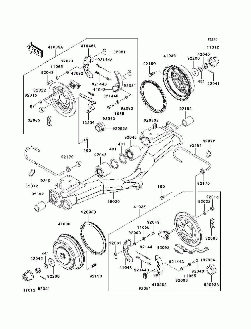 Rear hubs_brakes