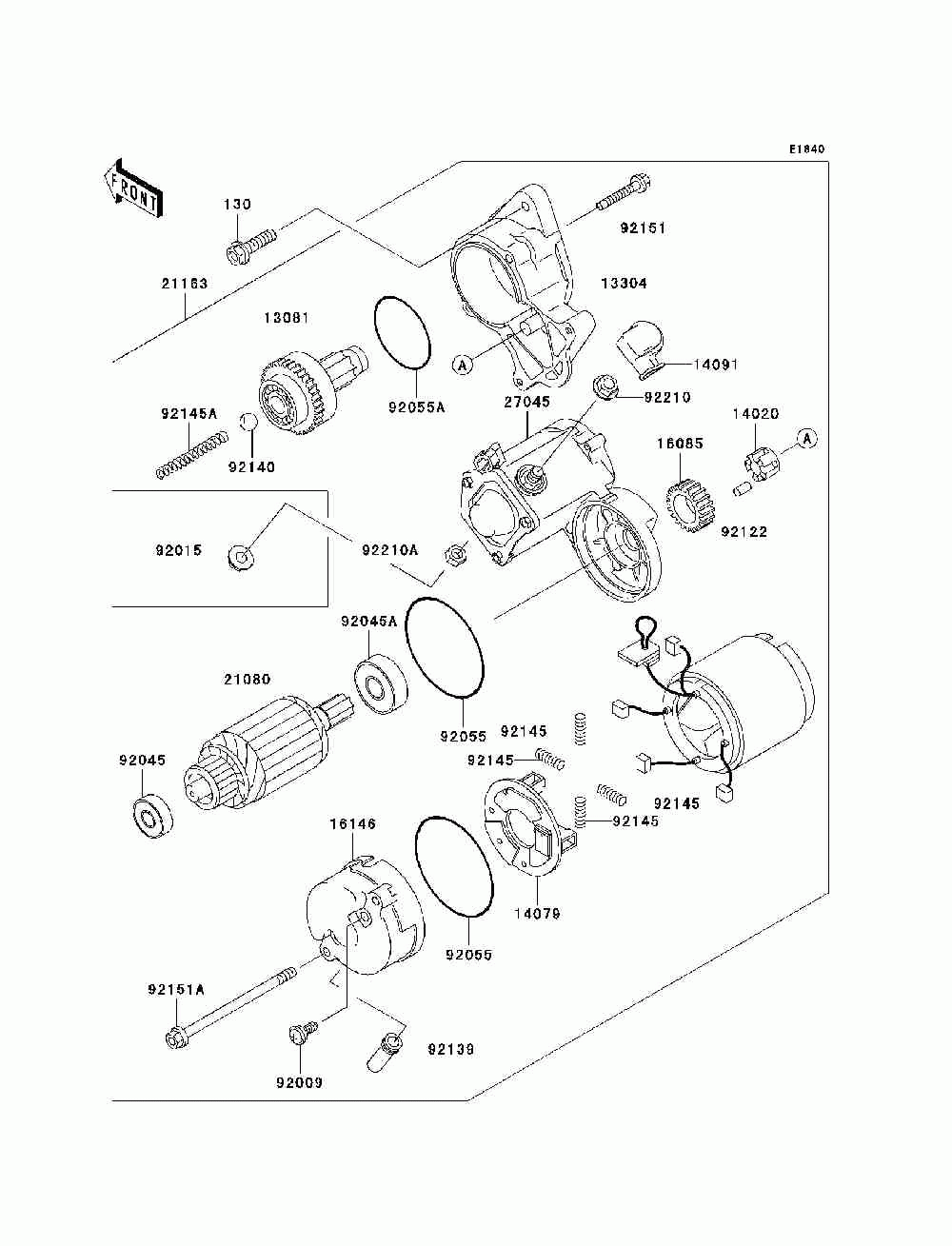 Starter motor