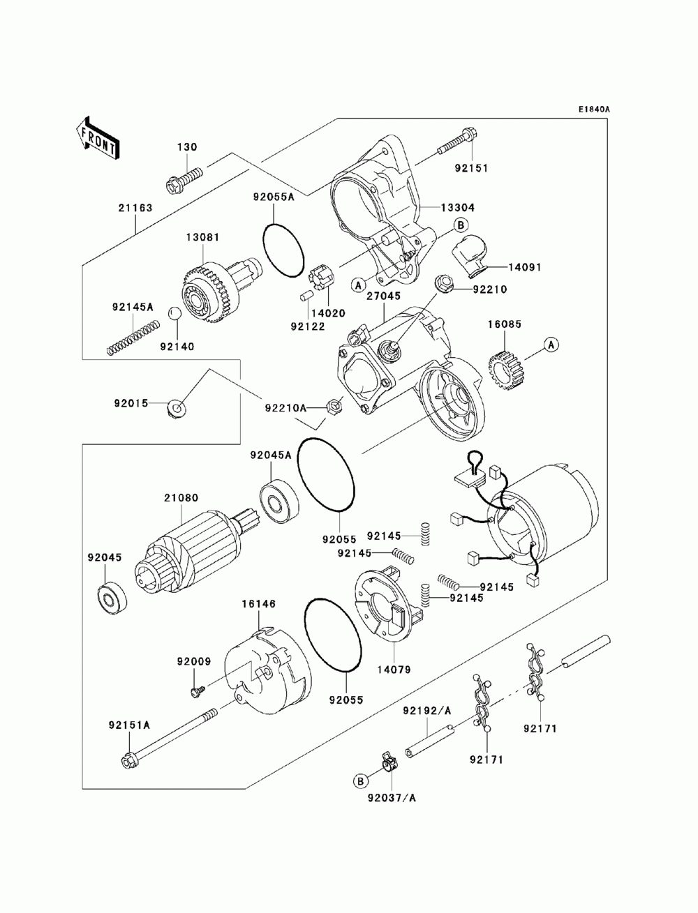 Starter motor(fd620de485833-)