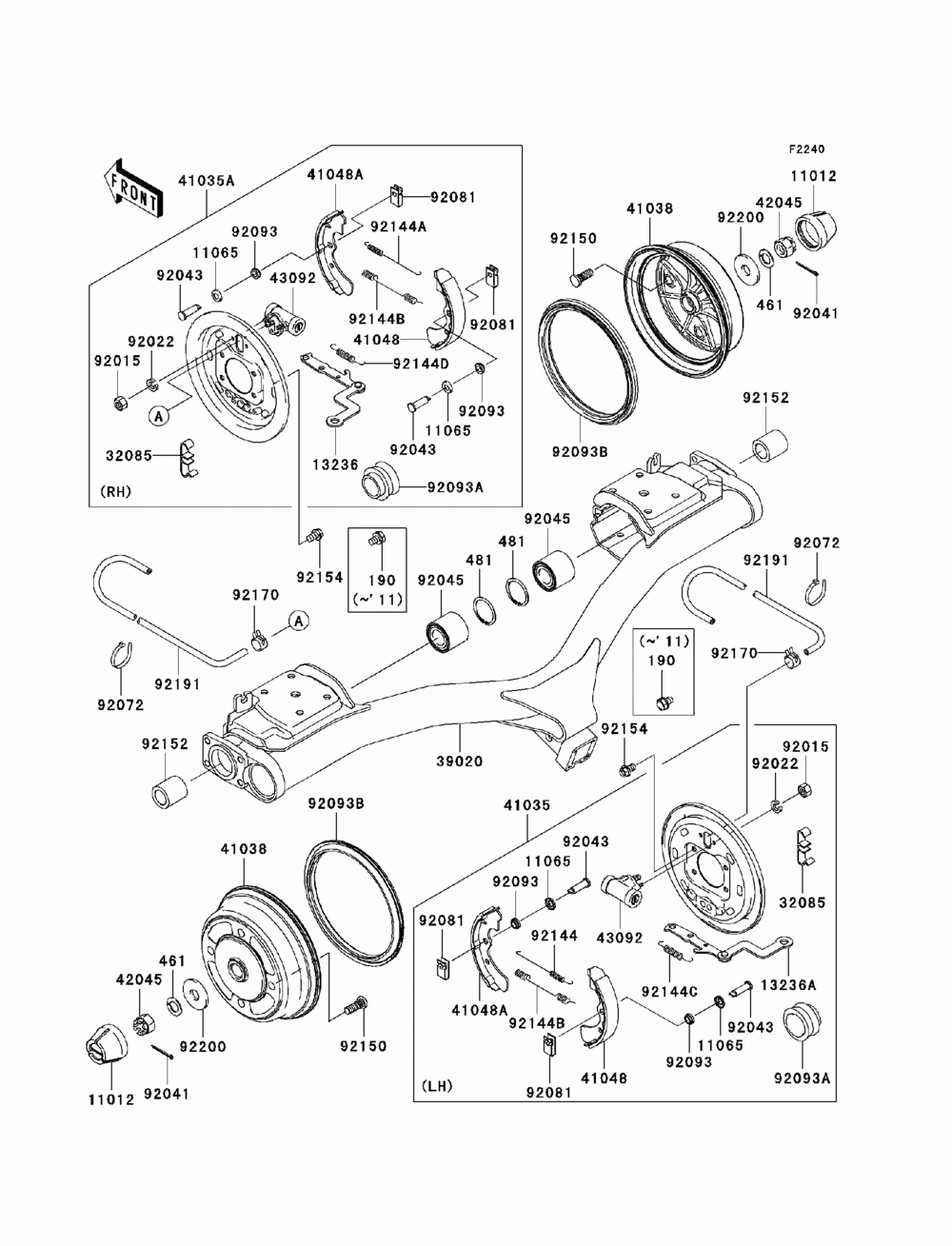 Rear hubs_brakes