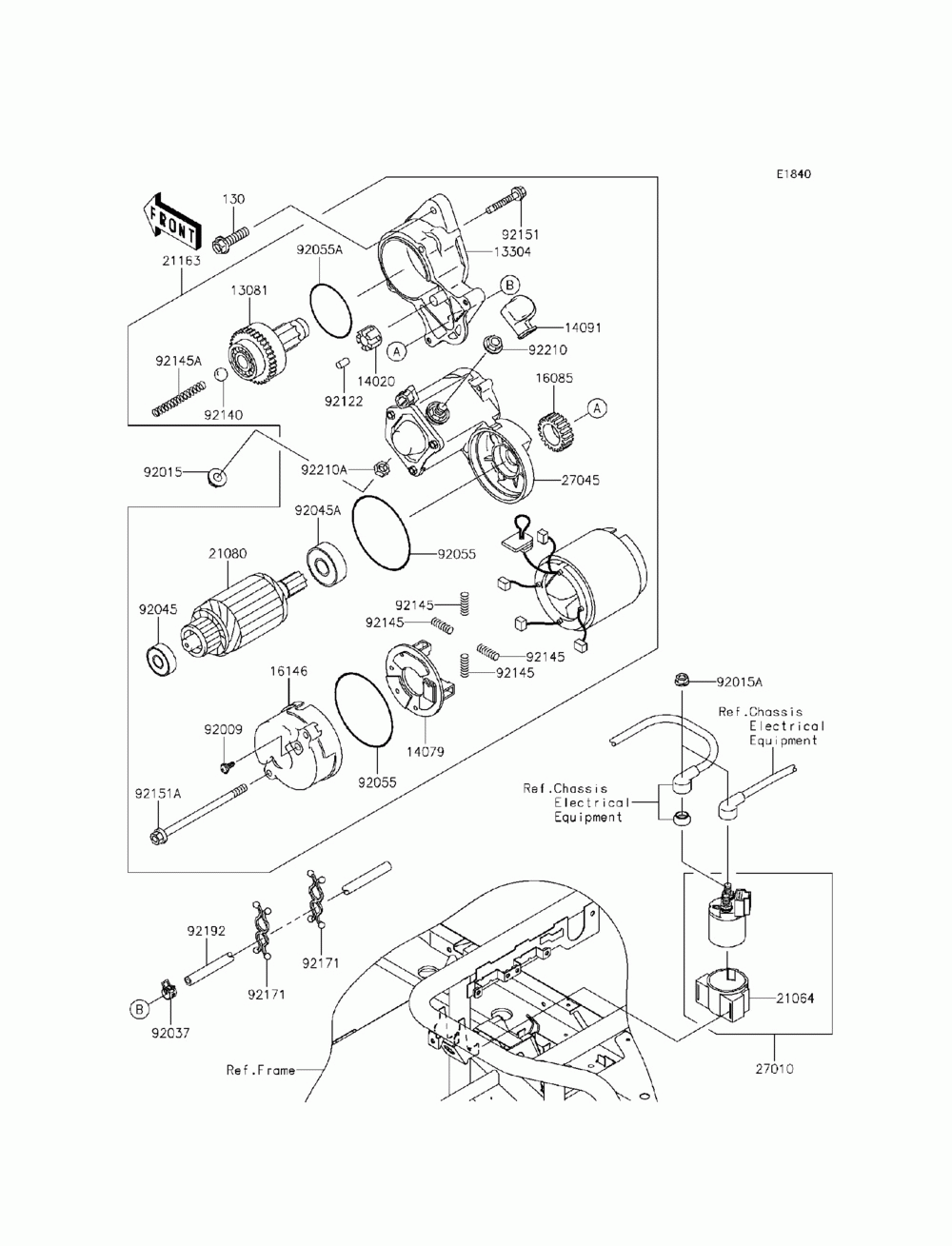 Starter motor