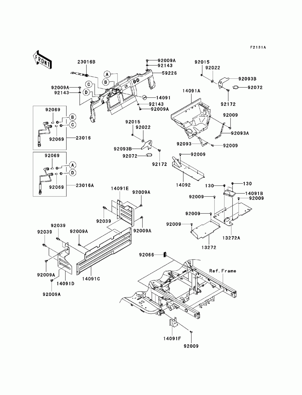 Frame fittings(mcf)