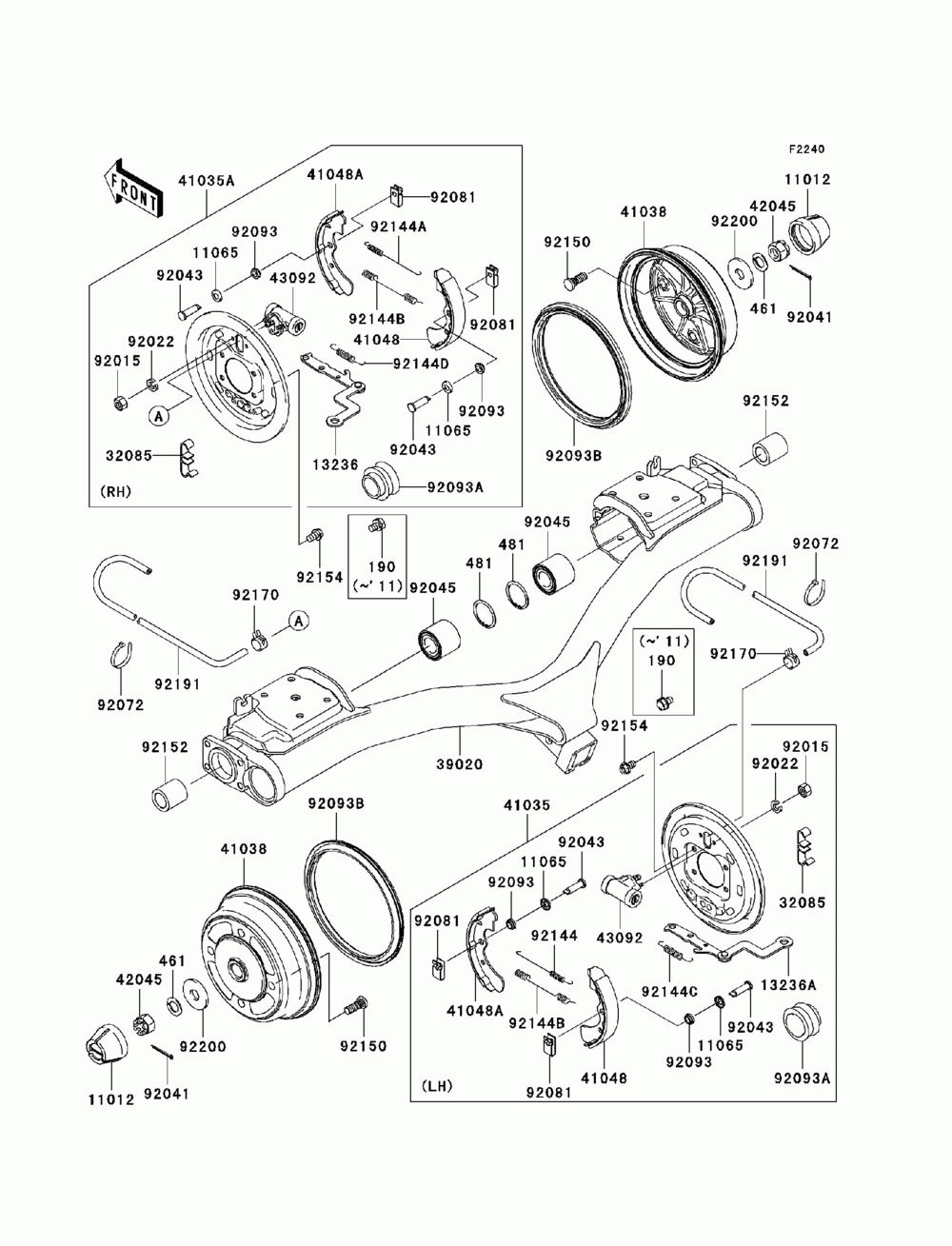 Rear hubs_brakes