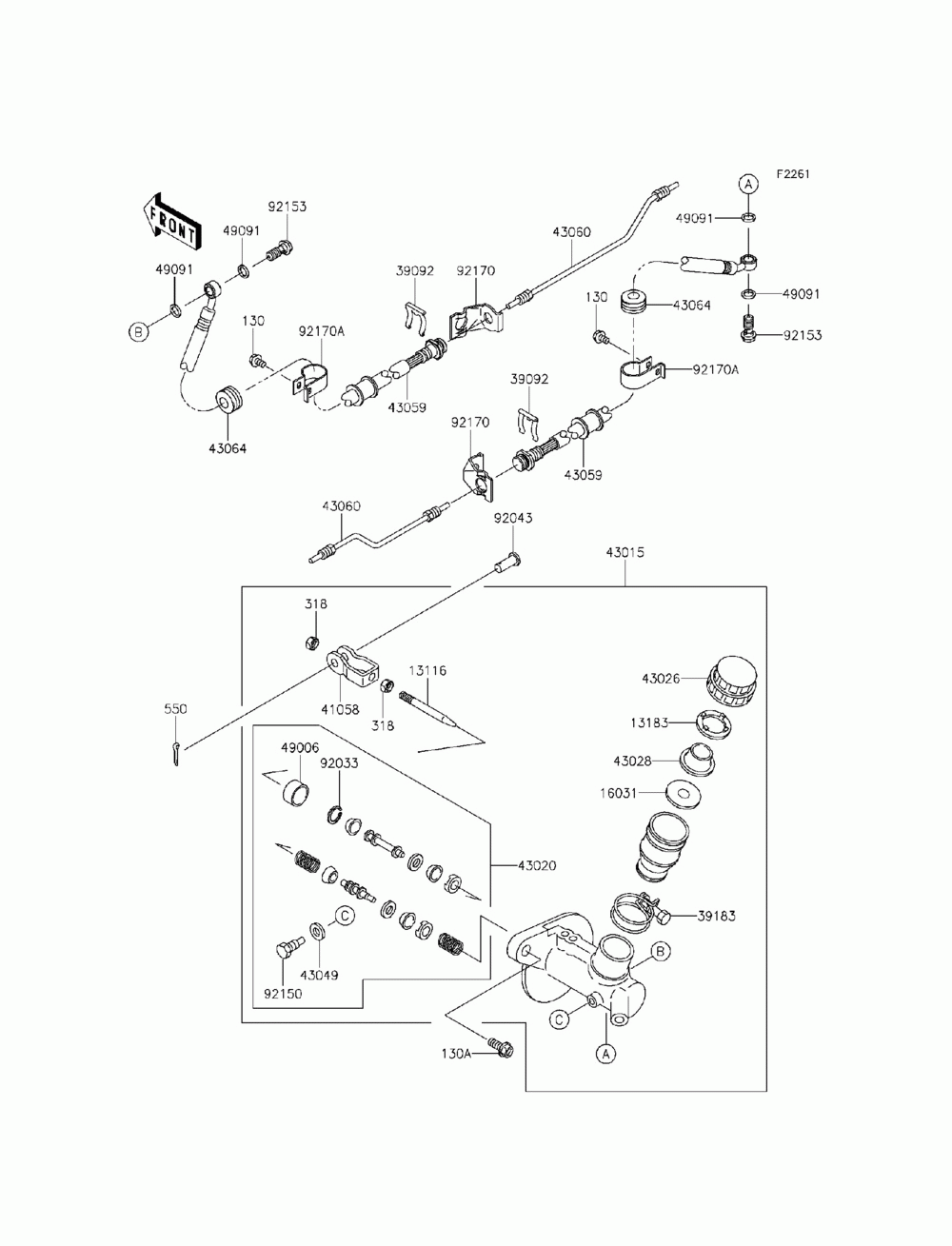 Master cylinder