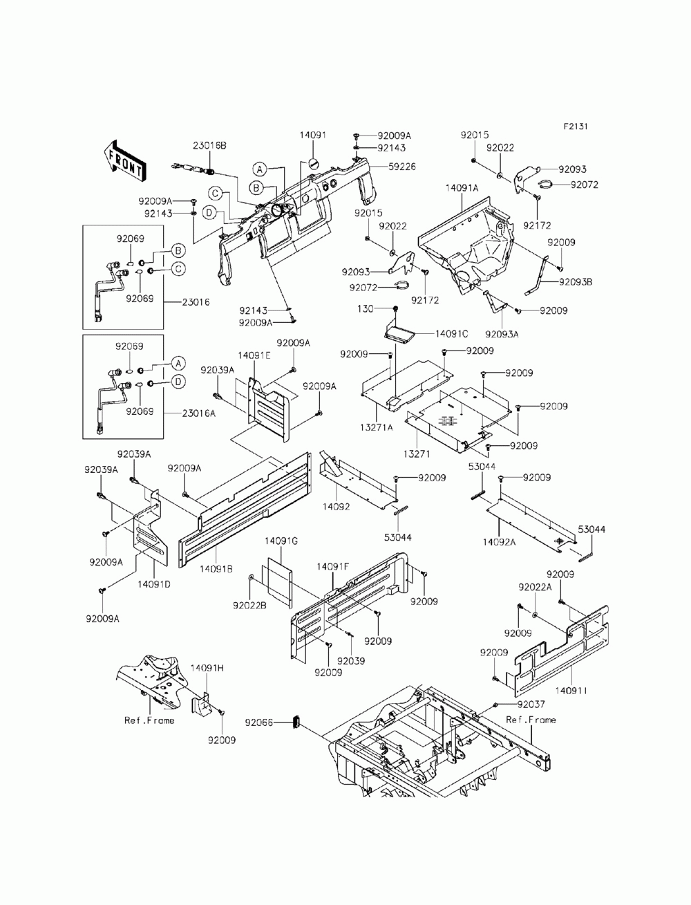 Frame fittings